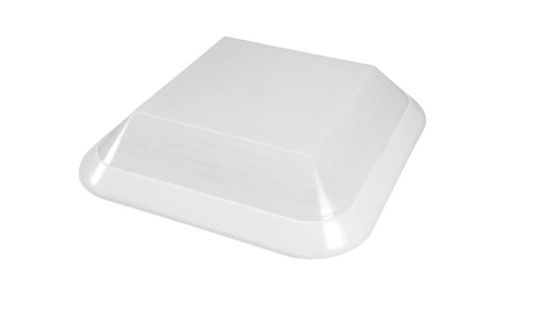 Oprawa DOTA, LED, 19W, 4000K, 1900lm, biała-polipropylen, klosz matowy-poliwęglan, IP44, IK10 A21309-MP