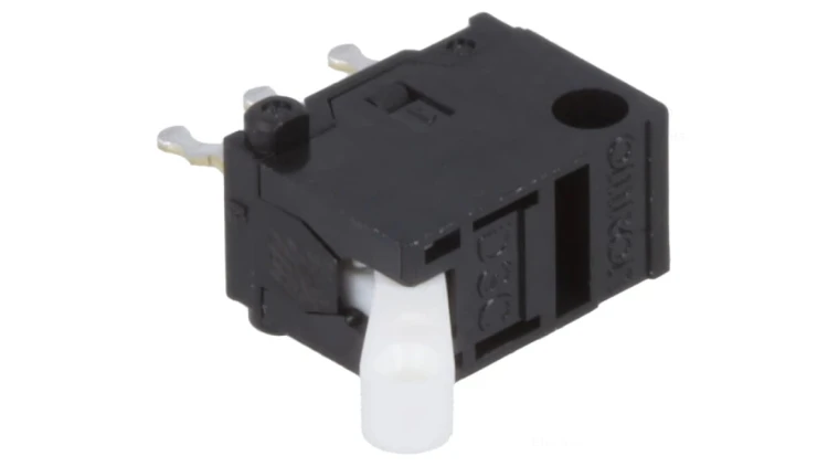 Mikroprzełącznik SNAP ACTION z dźwignią SPDT 0,1A/30VDC IP40 D3C-2220