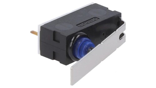 Mikroprzełącznik SNAP ACTION SPST-NO 0,1A/12VDC OFF-(ON) D2AW-A053D-R