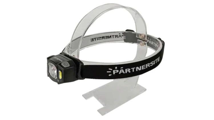 Akumulatorowa latarka czołowa LSR5HF 5W LED SMD z ładowaniem na wejście USB 16102 PARTNERSITE