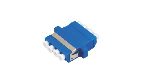 Adapter światłowodowy jednomodowy SM LC quad FOA-LC-SMQ