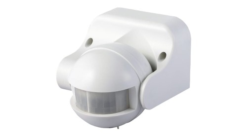 Czujnik ruchu / zmierzchu PIR zewnętrzny LED BIAŁY 180stopni