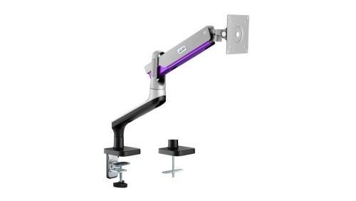 Uchwyt do monitora Ergo Office, premium ze sprężyną gazową, podwójne ramię 17-32 9 kg, ER-436