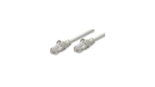 Patch Cord Cat 6A UTP 5,0Mmiedź Szary ICOC U6AG-050