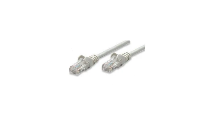 Patch Cord Cat 6A UTP 5,0Mmiedź Szary ICOC U6AG-050