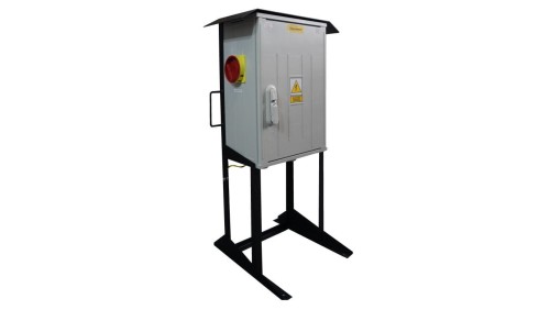 100A, wyłącznik główny, Rozdzielnica elektryczna budowlana dźwigowa ERB100ADz2 17127