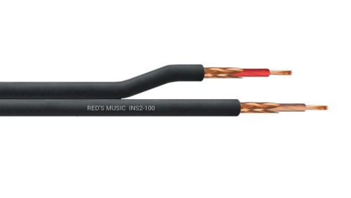 Kabel instrumentalny-audio podwójny 2x(1x0,18mm²) INS2-100 STANDARD /100m/
