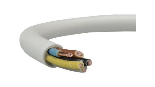 Przewód prądowy YDY 450/750V 5x4 okrągły drut Elektrokabel /25m/