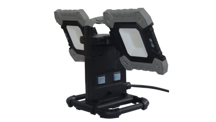 Lampa przenośna 60W (2x30W) LED SMD LS2x30AW 6500K 6300lm IP54 16103