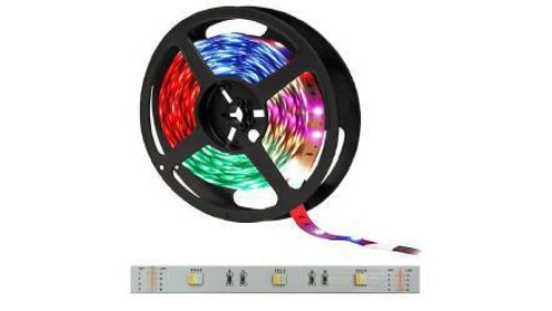 Taśma 24VDC 30 led 5050 4-chip RGBNW 1m ip20 rgb + dzienna neutralna rgb+4000K rgbi4000K