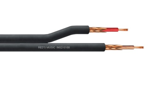 Kabel instrumentalny-audio podwójny 2x(1x0,23mm²) INS2-S100 /100m/