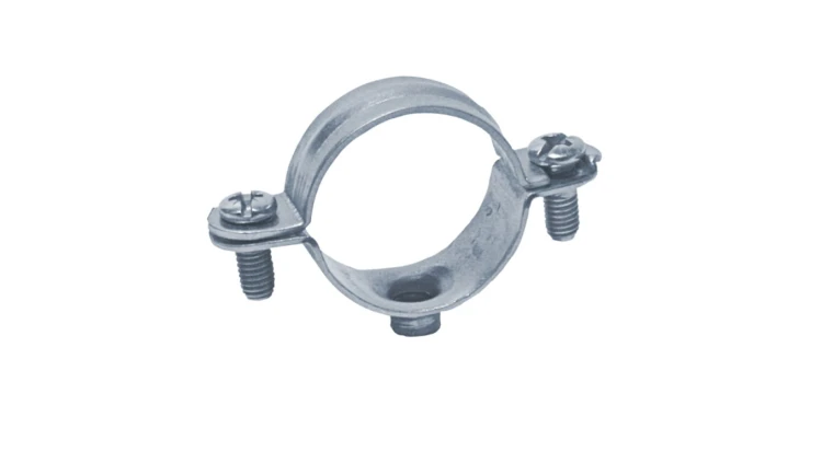 Metalowa obejma typ L 10mm do instalacji z aprobatą CNBOP E90 (100 szt.)