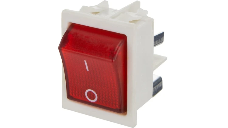 Łącznik kołyskowy podświetlany do wbudowania biały ŁK-6/BIAŁY