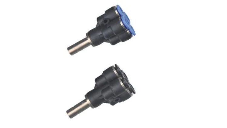 Rozgałęźnik pneumatyczny wtykowy typu Y wtyk 6 mm pod wąż fi 4x4 mm