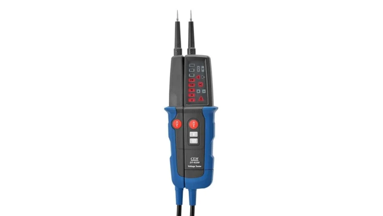 Tester napięcia kat.III 1000V kat.IV 600V wskaźnik LED 12-1000V Test wyłącznika RCD Wskaźnik wirowania faz DT-9330