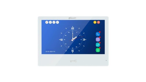 Monitor wideodomofonu 10cali kolorowy @SMART M10T-W-WiFi biały, ekran dotykowy