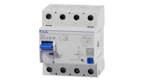 WYŁĄCZNIK DFS4 100-4/0,30-B NK RÓŻNICOWO-PRĄDOWY 3-FAZOWY 72166995