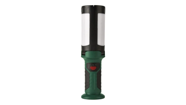 Latarka akumulatorowa Vane LED 600lm, 7500K, 2200MAh, multi tryby świecenia + magnes, ziel-czar / 47108