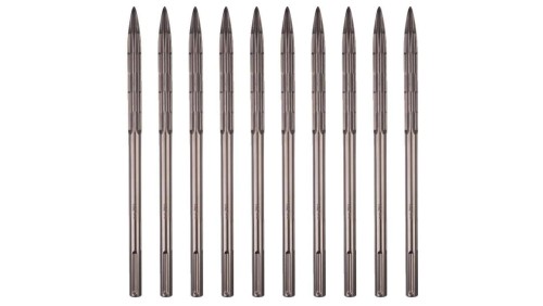 Zestaw dłut SDS-Plus 250mm szpicak 10 sztuki MILWAUKEE