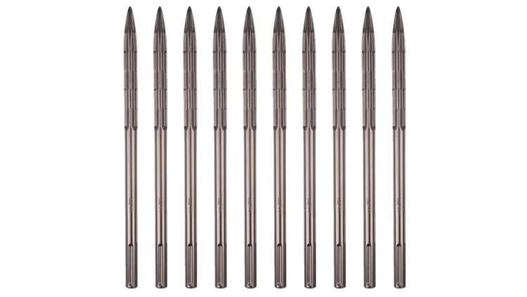 Zestaw dłut SDS-Plus 250mm szpicak 10 sztuki MILWAUKEE