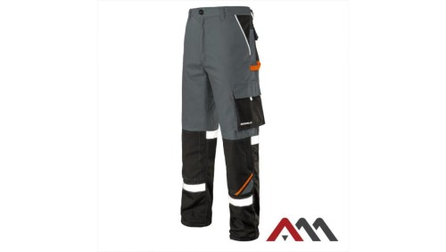 PROFESSIONAL-REF SPODNIE ROBOCZE DO PASA - GREY ROZ. 48