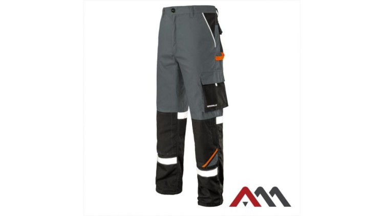 PROFESSIONAL-REF SPODNIE ROBOCZE DO PASA - GREY ROZ. 48