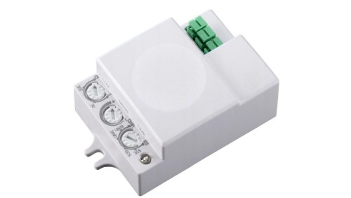 Czujnik ruchu / zmierzchu mikrofalowy sensor do LED HF: 5.8G Hz CW radar IP20 6S-CR6-MF