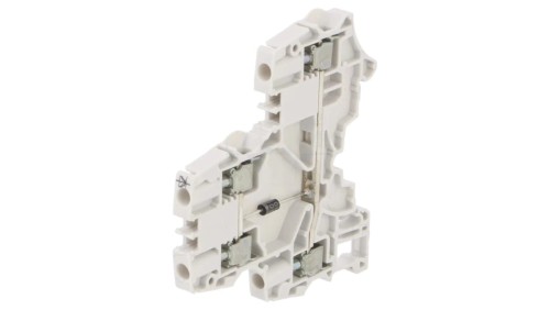 Złączka szynowa SNK 0,2÷4mm2 tory 2 zaciski 4 szary poliamid 1SNK505215R0000 (ZS4-D-CH-DU)