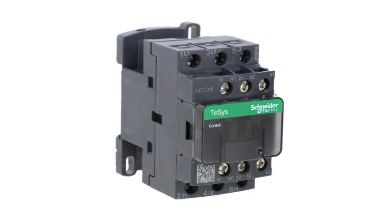 TeSys Deca Stycznik mocy 18A 3P 400V AC 1Z 1R LC1D18V7