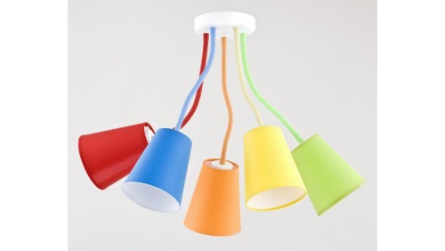 Żyrandol TK Lighting WIRE COLOUR 2107