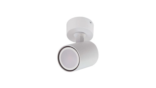 Reflektorek sufitowo-ścienny SNOW biały regulowany na GU10 LP-731/1W WH Light Prestige