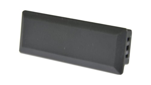 Zaślepka otworu SC duplex do przełącznicy światłowodowej FO czarna