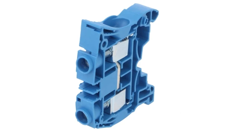 Złączka szynowa SNK 0,5÷16mm2 tory 1 zaciski 2 niebieski 1SNK510020R0000 (ZS16-BL)