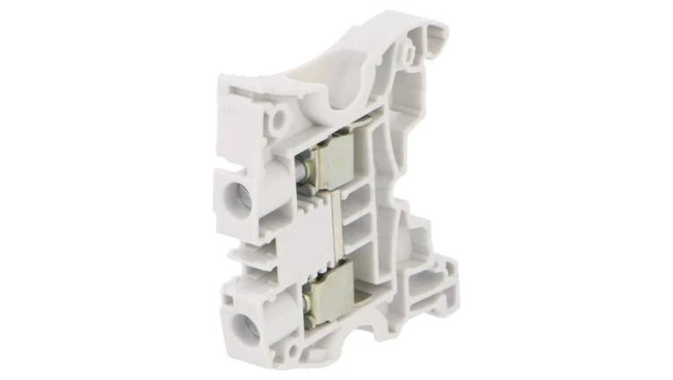 Zacisk rozgałęźny szynowy SNK 0,5÷10mm2 drogi 1 zaciski 2 szary 1SNK508010R0000 (ZS10)
