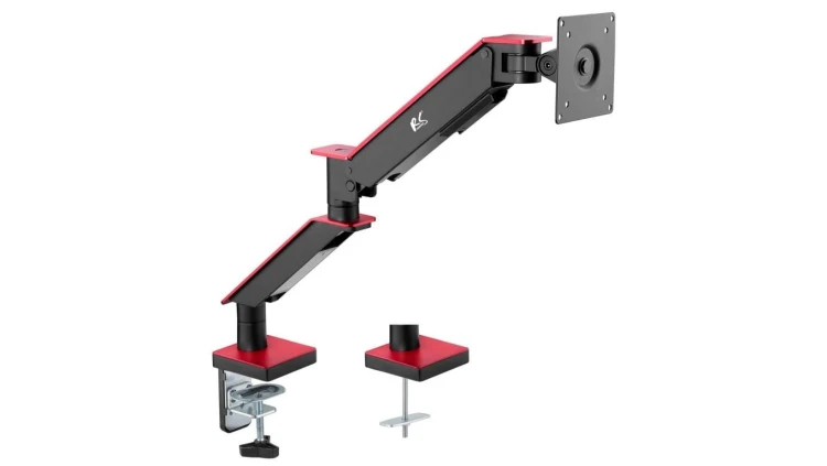 Uchwyt gamingowy do monitora LCD NanoRS, 17-32, 8kg, vesa 75x75 oraz 100x100, podwójne ramię, RS162