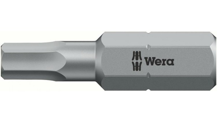 Bit sześciokątny 2,0 x 25 mm hex-plus wzmocniony typ 840/1 z