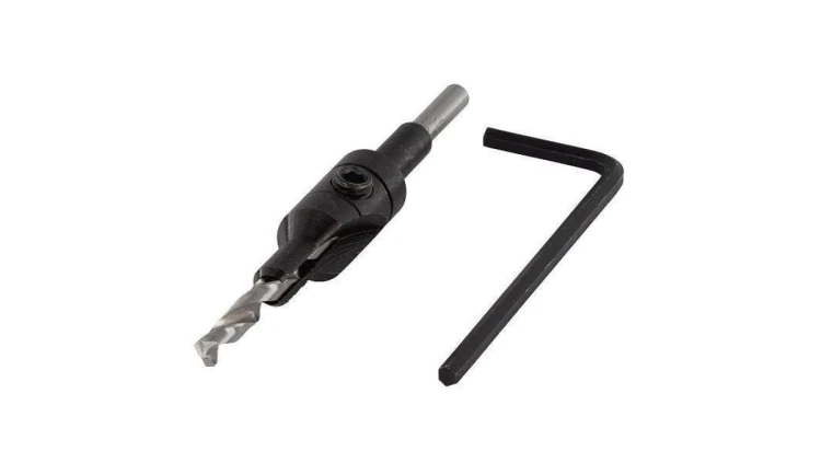 Nawiertak z fazownikiem 5mm dla wkrętów do 3.5mm