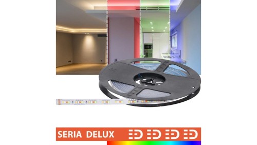 Taśma Delux 24V 48led RGB+4000K SMD2835 (10)