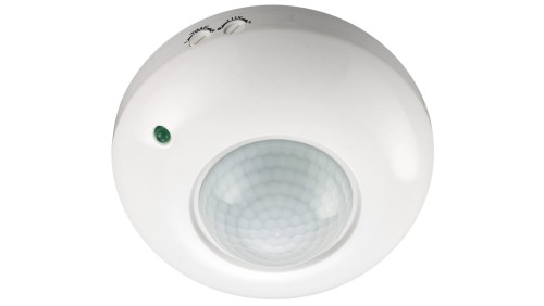 Czujnik ruchu PIR sufitowy natynkowy do LED 360stopni biały 230V