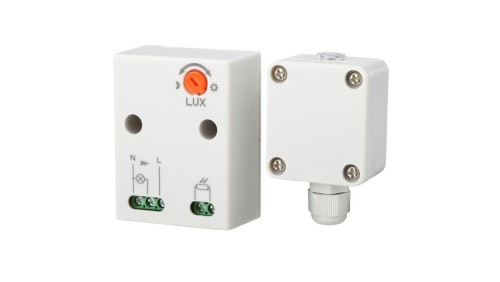 Czujnik zmierzchowy 3500W SONDA zewnętrzna LED 6S-CZ5