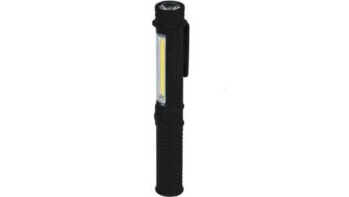 Latarka 1.5w cob led+1w pen z bateriami