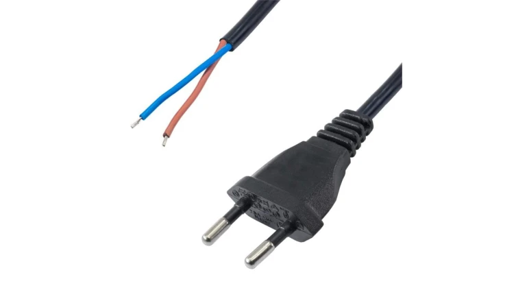 Kabel zasilający bez zakończenia Akyga AK-OT-06A CCA CEE 7/16 3 m