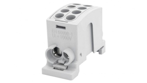 F-ELEKTRO Zacisk HLK 100A-2 (1x25,1x16 / 1x25,1x16) - szary F2.0357