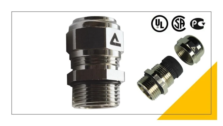 Dławnica kablowa ze stali nierdzewnej M50x1,5 IP68 SS316 UL_CSA 29,5 - 40 mm 736.750.9