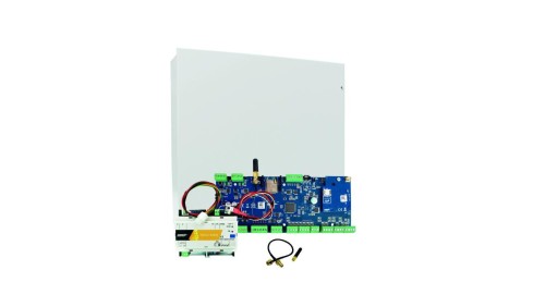 Zestaw systemu alarmowego NeoLTE-IP-64-SET, LTE + WiFi, 4 strefy, 16-64 wejść, 8-40 wyjść
