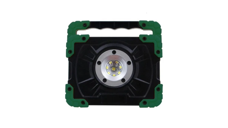 Latarka oprawa robocza akumulatorowa Campino 5W LED, 500lm, 7500K, 1200MAh, Powerbank, czar-ziel. / 47110