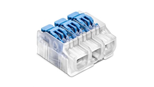 Szybkozłączka SCL3 B10 IDEALNA z dźwignią do linek i drutów 3-torowa 4mm² 32A 450V 88001313 /10 szt./