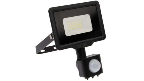 Naświetlacz LED 10W 800lm 4000K IP44 Czarny z czujnikiem ruchu LED2B KOBI MHC