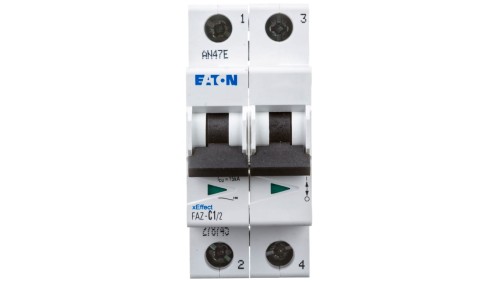 Wyłącznik nadprądowy 2P C 1A 15kA AC FAZ C1/2 278745