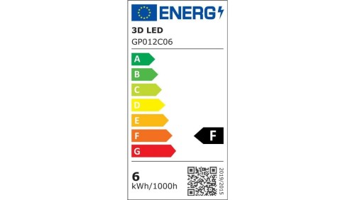 Żarówka LED 6W E14 Kulka 510lm Ciepła 3000K / GP012C06